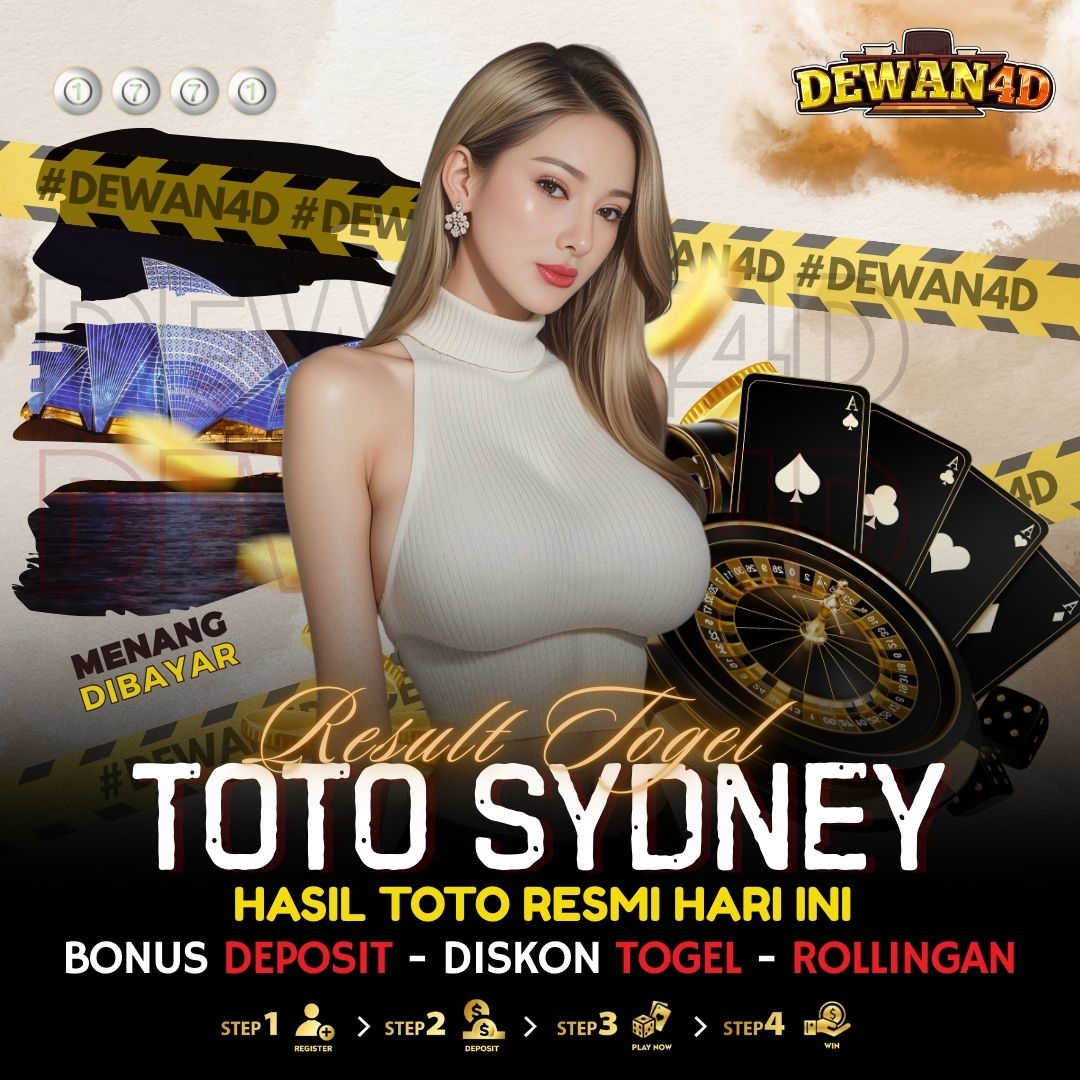 Situs Togel Terpercaya DEWAN4D untuk Permainan Togel Sydney - Aman dan Terpercaya